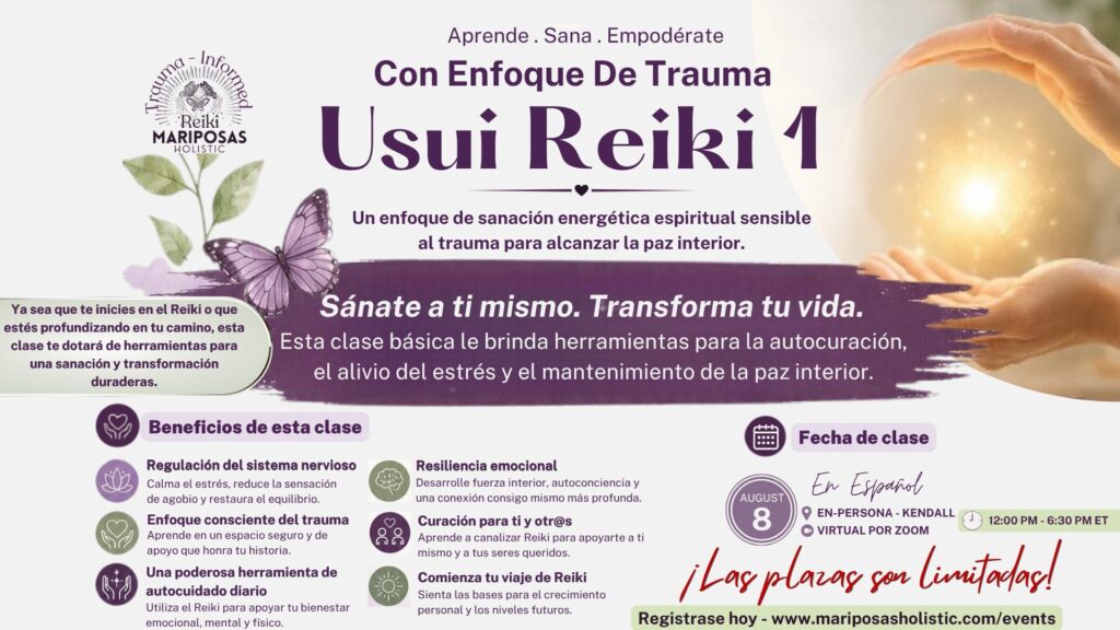 Reiki 1 Spanish